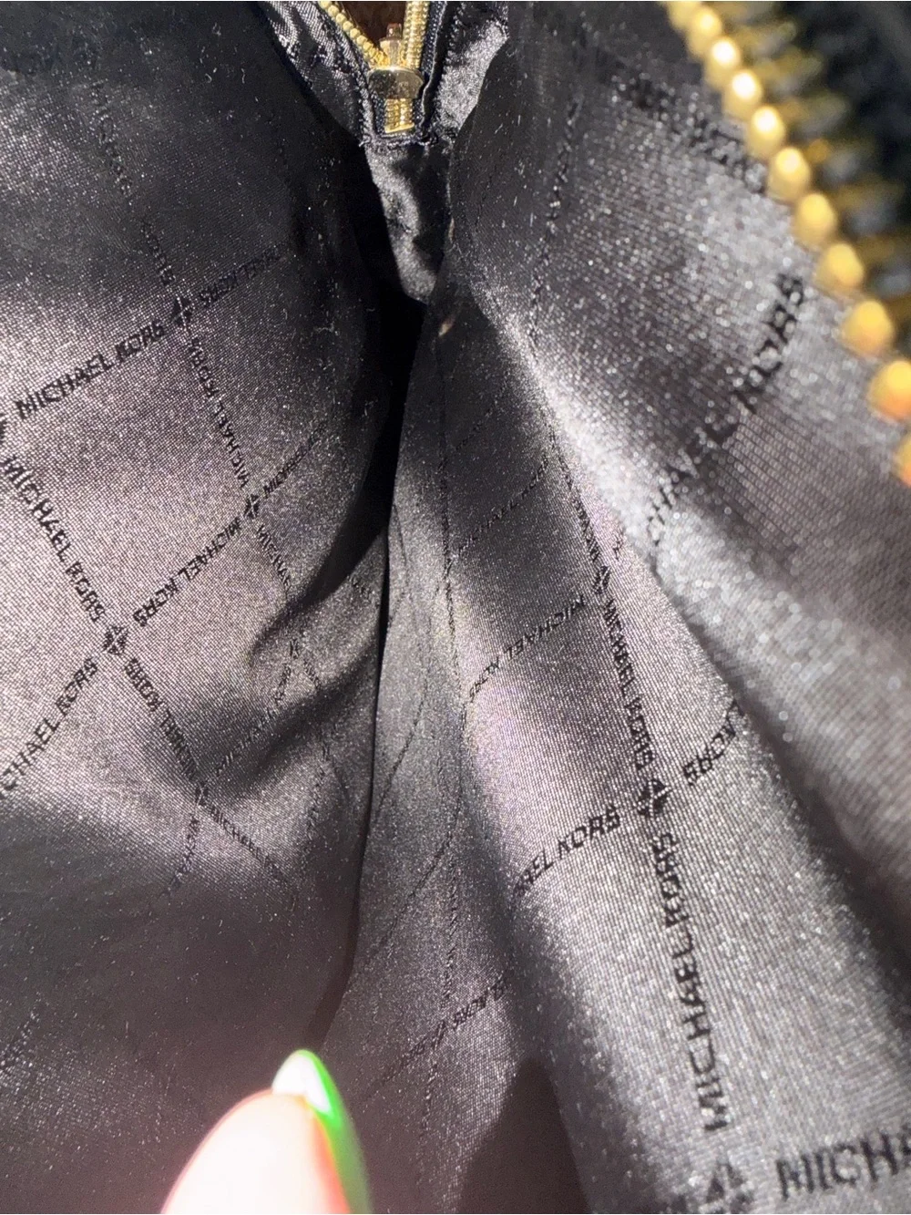 MOVING SALE Michael Kors Black Pebbled Leather Backpack Gold Hardware
